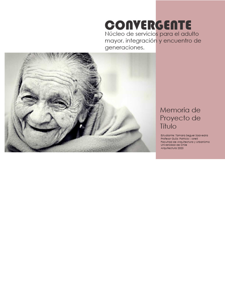 Proyecto de Espacios para Adultos Mayores | PDF | Vejez | Adultos