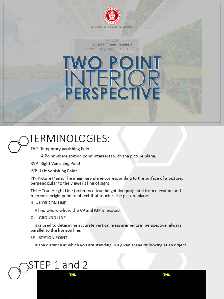 Module 2 - Two Point Interior Perspective Drawing | PDF