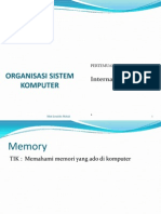 Perkuliahan 4 - Organisasi Sistem Komputer - Sistem Memory