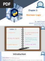 Boolean Expression Reduction Techniques | PDF | Logic | Algebra