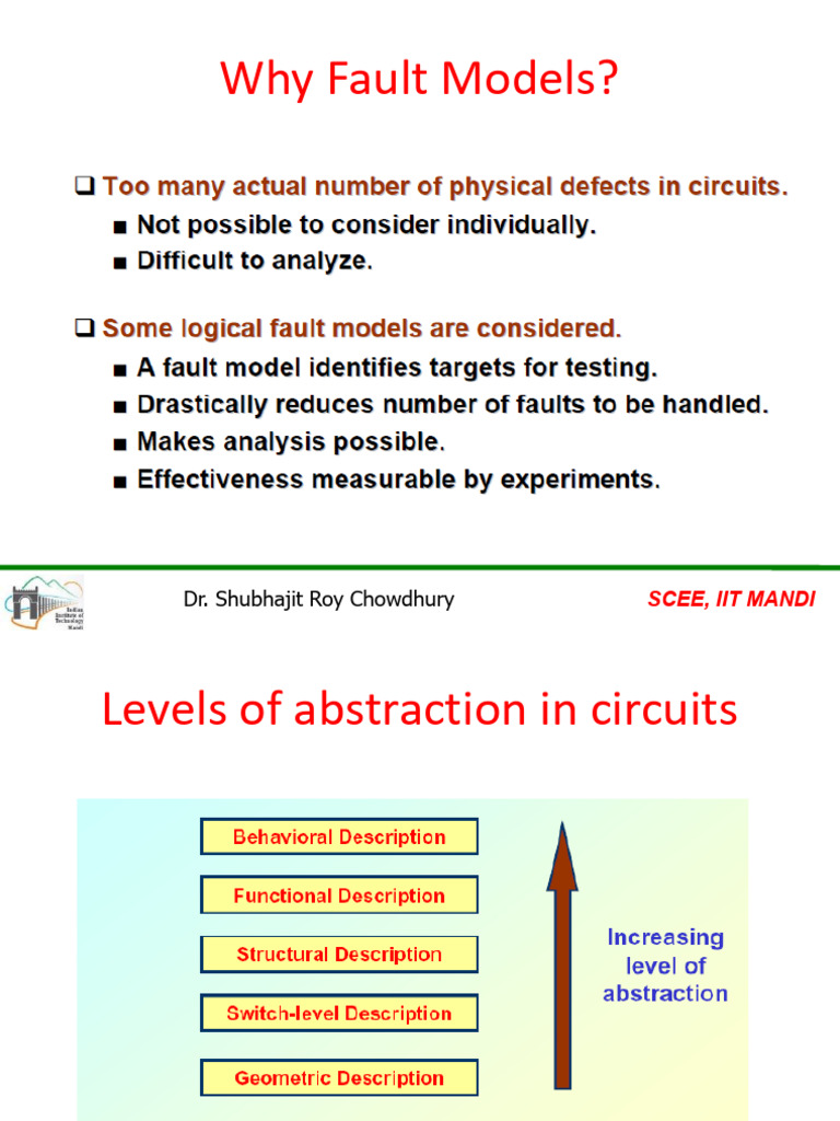 Understanding Fault Models in Circuits | PDF