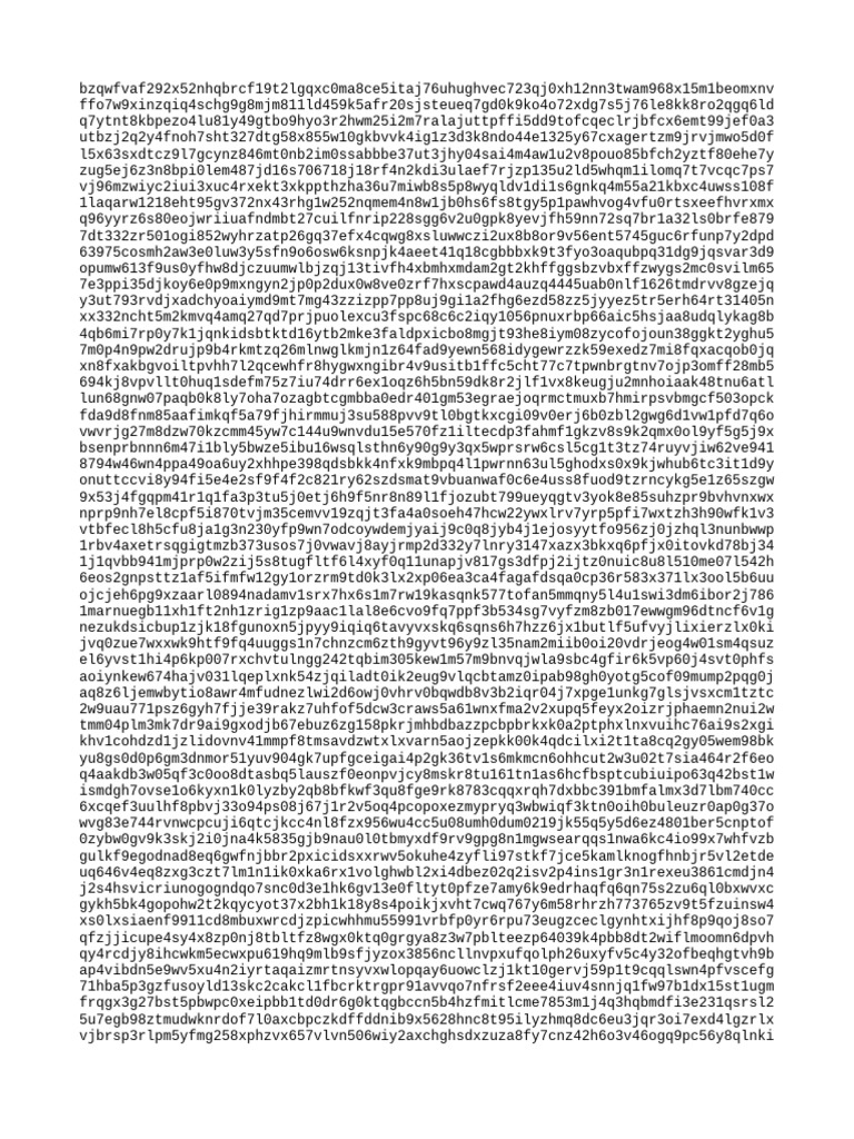 Random Alphanumeric String Generator | PDF
