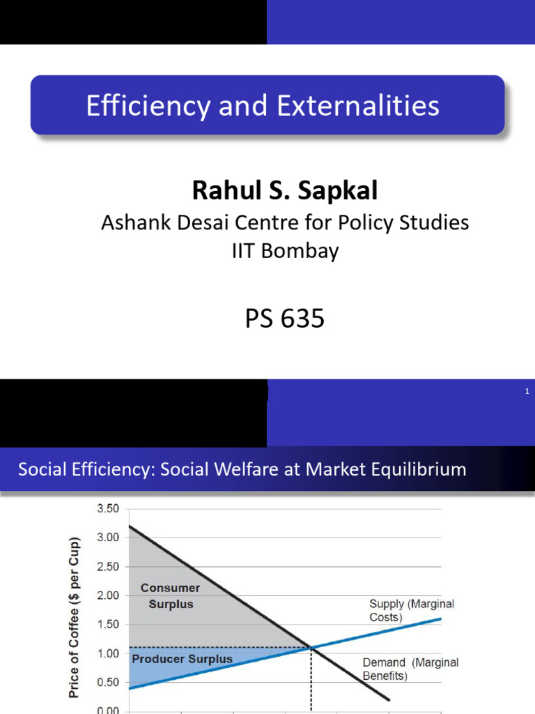 Understanding Efficiency and Equity in Economics | PDF | Welfare ...