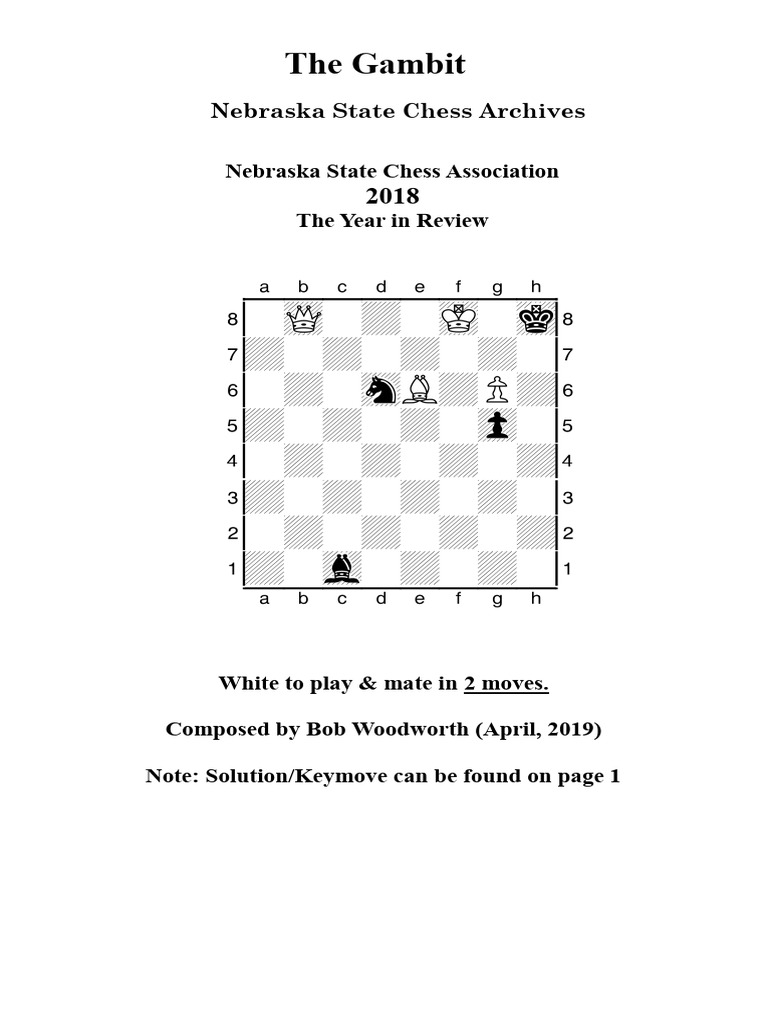 The Gambit (Nebraska) - chess-2018-Year-in-Review | PDF | Chess ...
