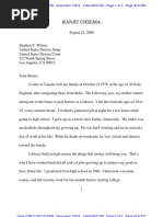Download Ranj Cheemas Letter to the Court by The Vancouver Sun SN92149719 doc pdf