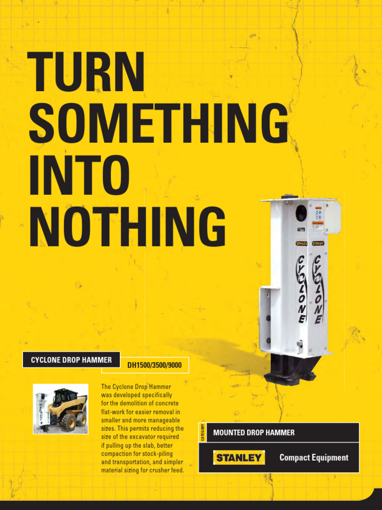 Cyclone Drop Hammer Overview | PDF | Hammer | Mechanical Engineering