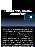 LINGUAGEM, LÍNGUA LINGUÍSTICA 30-11-11