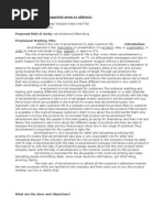 Proposal of Advertisement (1)