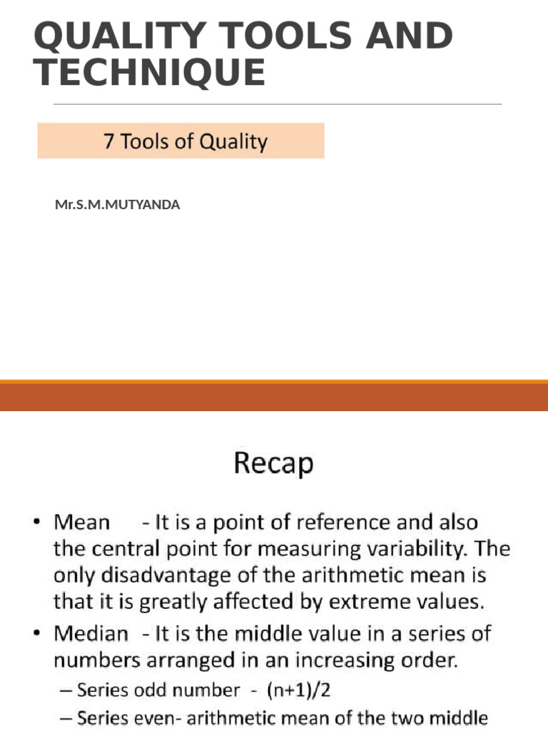 Quality Tools 90 | PDF