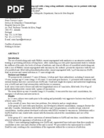 Download SAFE Nail Use of a Interlocking nail with a long acting antibiotic releasing core in patients with high infection risk Prospective study in 27 cases by Nuno Craveiro Lopes SN92151128 doc pdf
