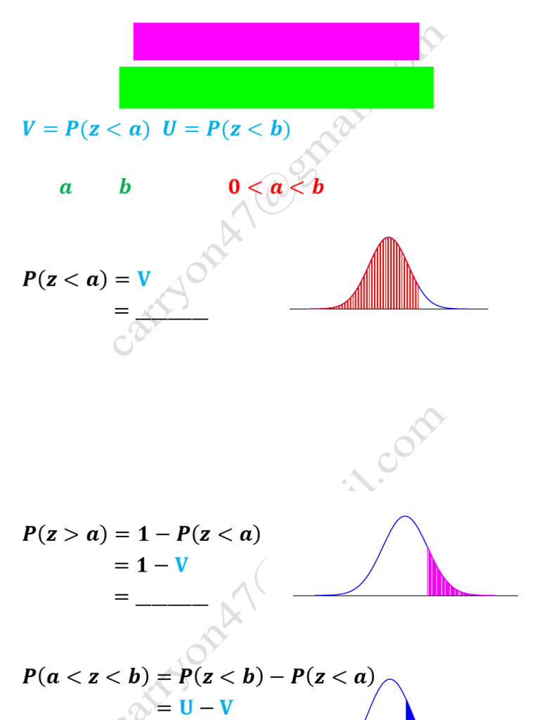 Normal Distribution Cases Overview | PDF | Functions And Mappings ...