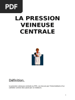Mesure de la Pression Veineuse Centrale | PDF | Thérapie intraveineuse ...