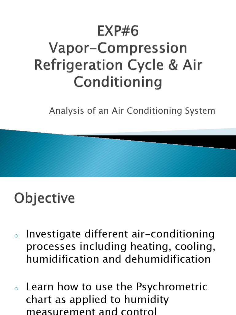 Air Conditioning System Analysis Guide | PDF | Humidity | Air Conditioning