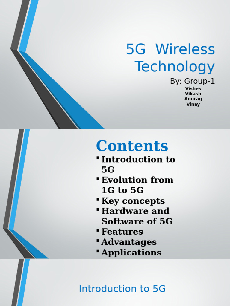5G Wireless Technology Modified | PDF | 4 G | Computer Network