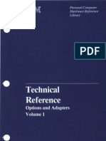 Technical Reference Options and Adapters Volume 1 Apr84