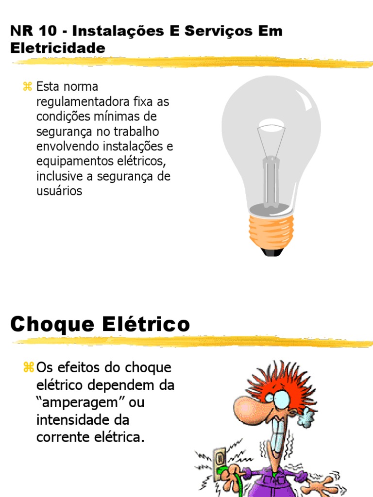 Choque Eletrico NR10-18pdf | Choque Elétrico | Eletricidade