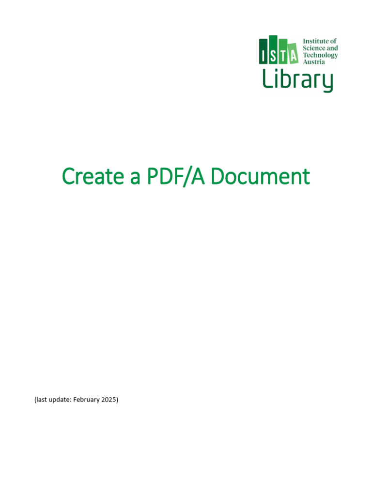 PDFA Guidelines 20250220 | PDF | Software | Computing
