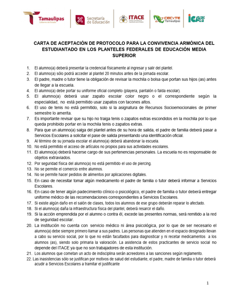 Reglamento de Convivencia Escolar 2023 | PDF | Violencia | Violación