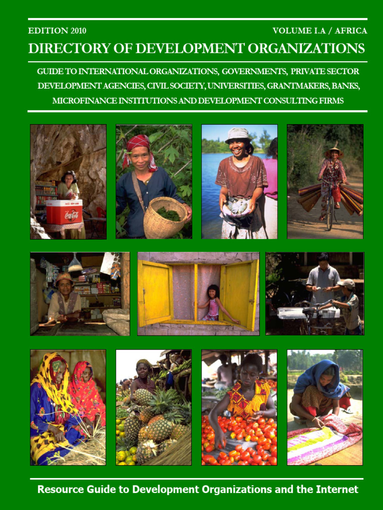 Development Organizations Directory Africa | PDF | Microfinance ...