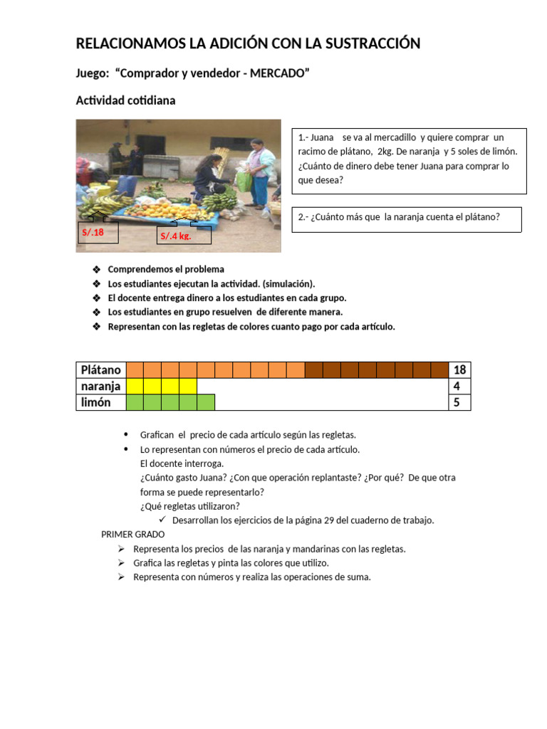 Estrategias para El Taller de Matematica | PDF | Economias | Mercado ...