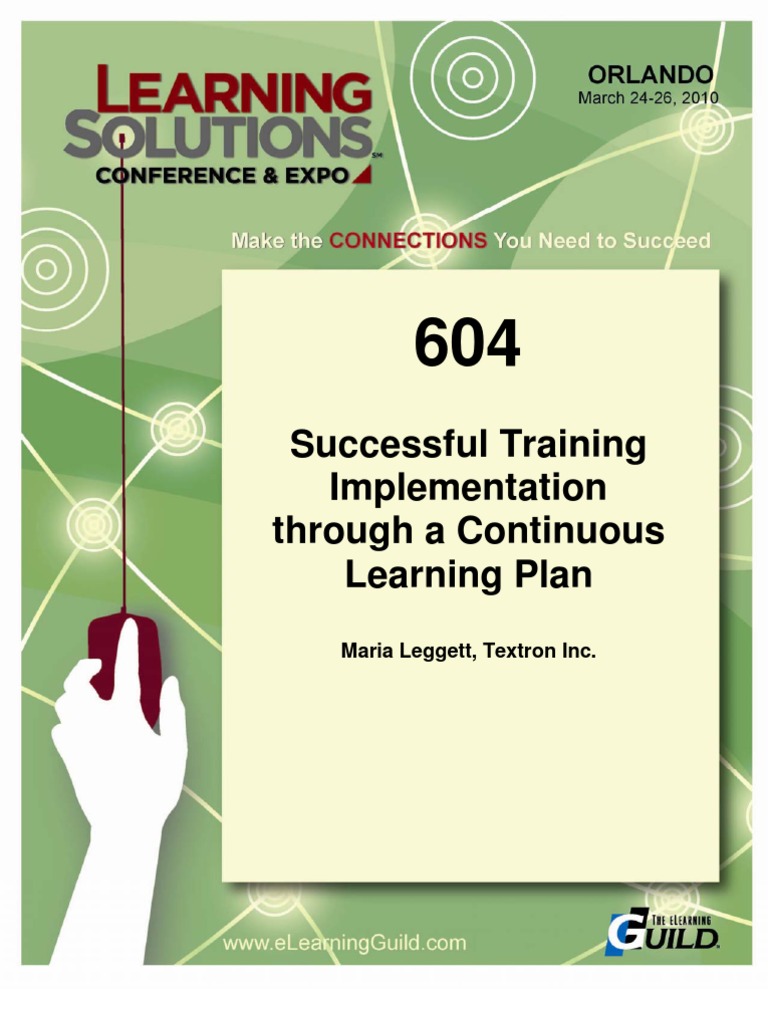 Continuous Learning Training Strategies | PDF | Educational Technology ...