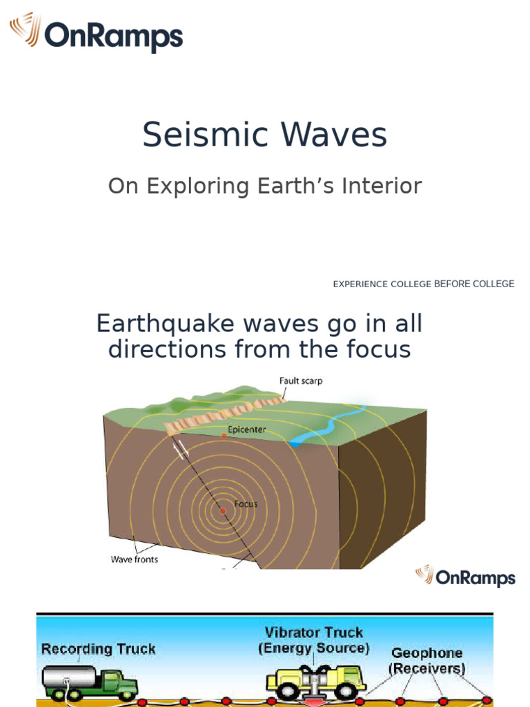 1.2.2b Seismic Waves - Student NOTES FOR TRANSCRIPT | PDF