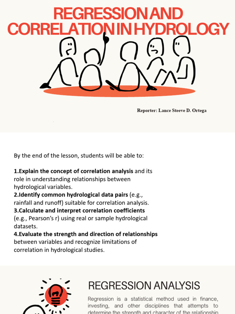 Ortega, Lance Steeve D - Regression and Correlation in Hydrology - Exam ...