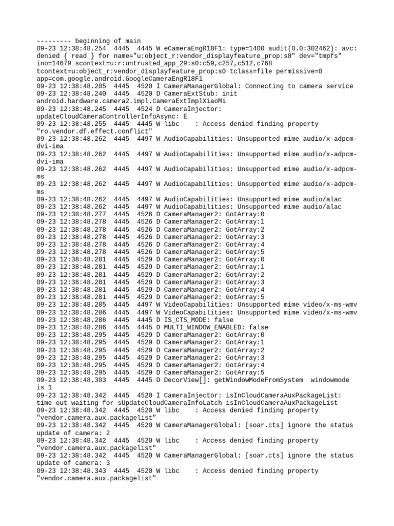 Logcat 1758605928079 | PDF | Computing | Software