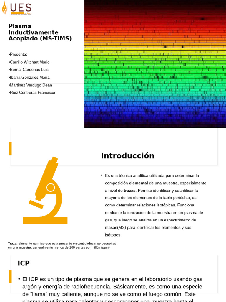 Icp MS | PDF | Espectrometría de masas | Espectrómetro