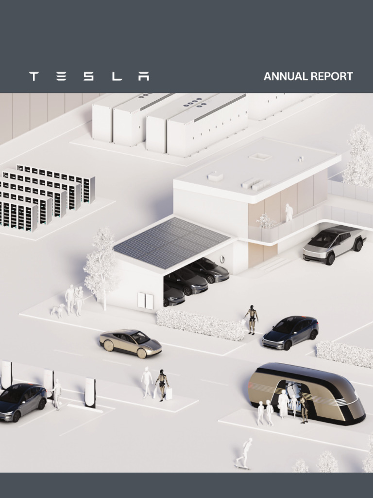 Tesla 2025 Annual Report Highlights | PDF | Corporate Governance | Stocks