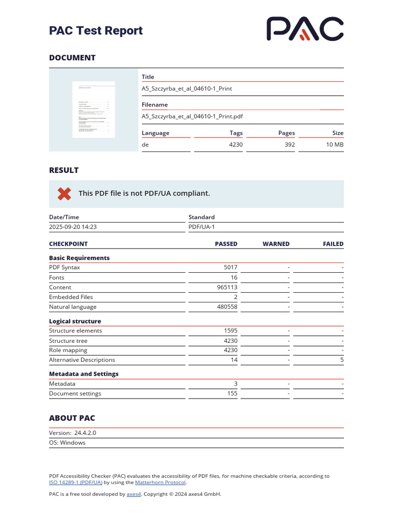 PDF Accessibility Compliance Report | PDF | Software | Computing