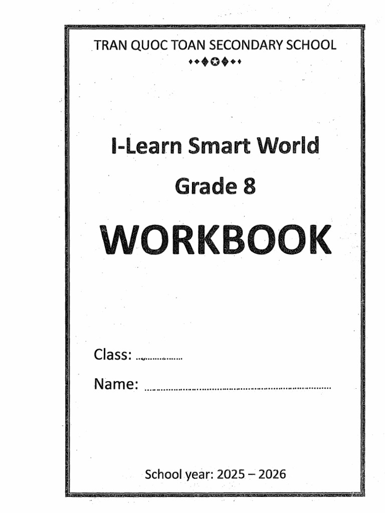I-Learn Smart World 8 Workbook | PDF