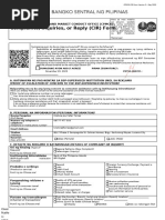 BSP CIR Form for Consumer Complaints | PDF | Credit Card | Money