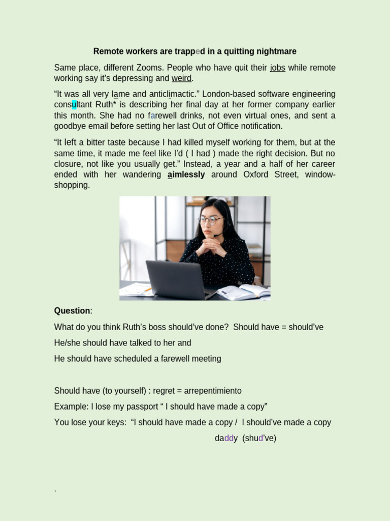 Remote Work Exit: A Closure Crisis | PDF