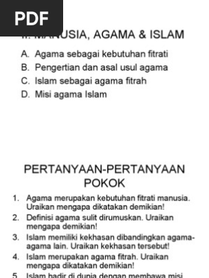 2 Manusia Agama Islam