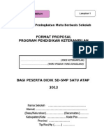 Format Proposal Ketrampilan Satap 2012