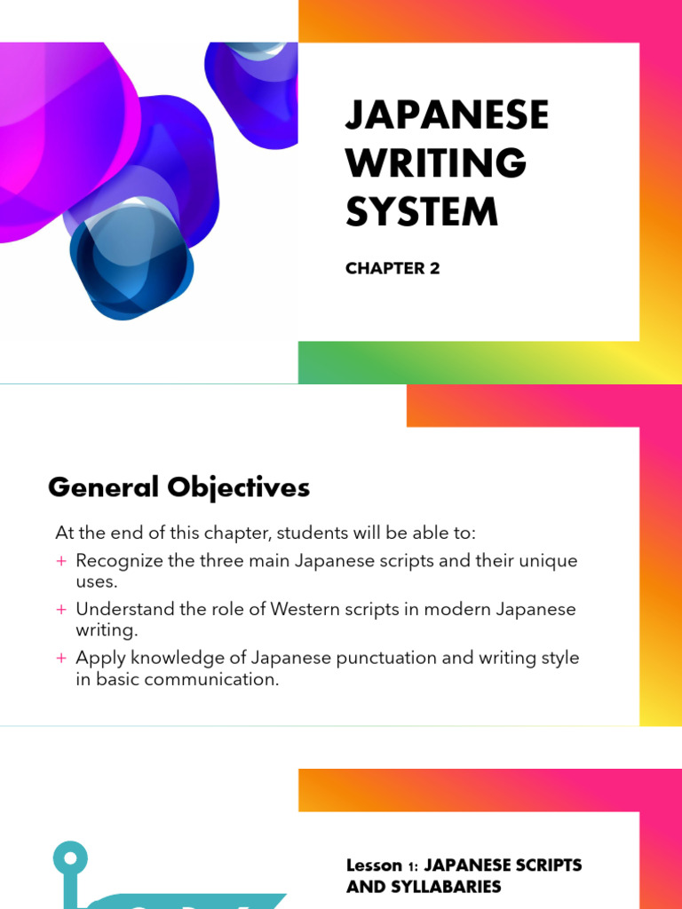 Understanding Japanese Writing Scripts | PDF | Kanji | Japanese Language