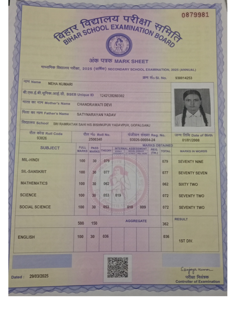 Neha 10 TH Marcksit | PDF