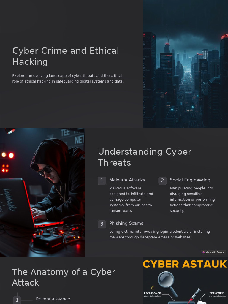 Cyber Crime and Ethical Hacking Insights | PDF | Security | Computer ...