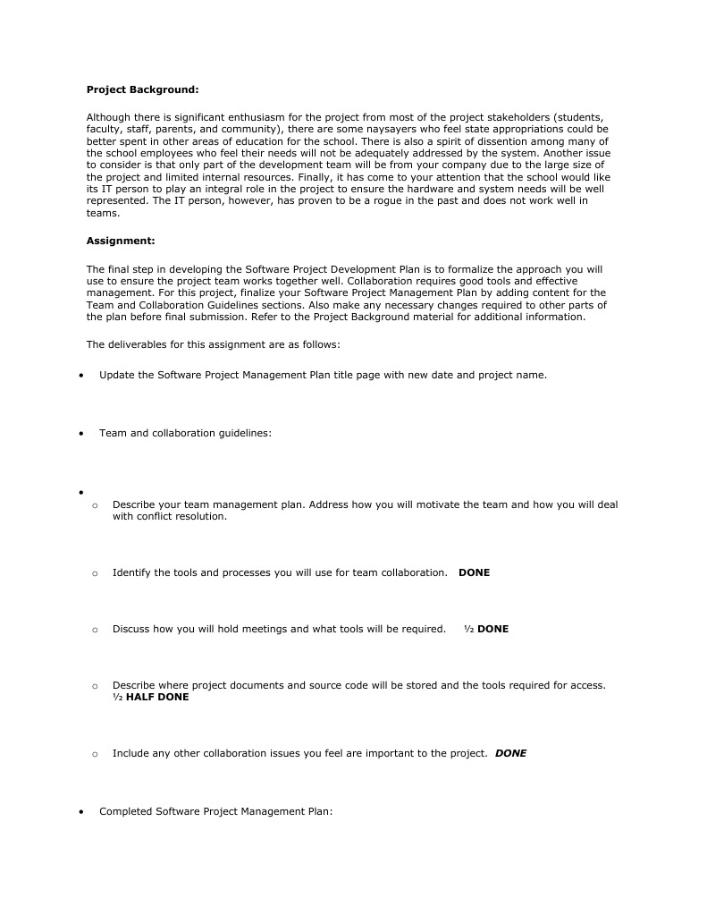 Project Background | PDF | Project Management | Communication