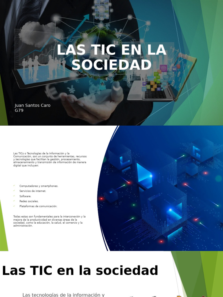 Impacto de las TIC en la Sociedad | PDF | Tecnología de información y ...