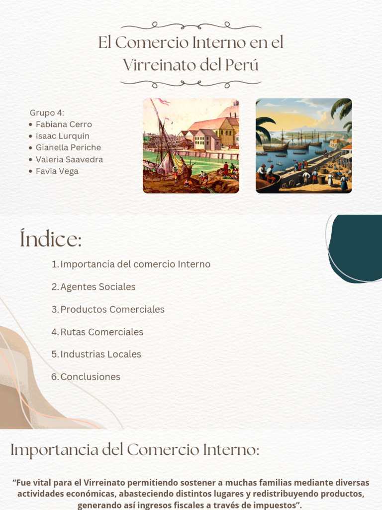 Comercio Interno PDF | PDF
