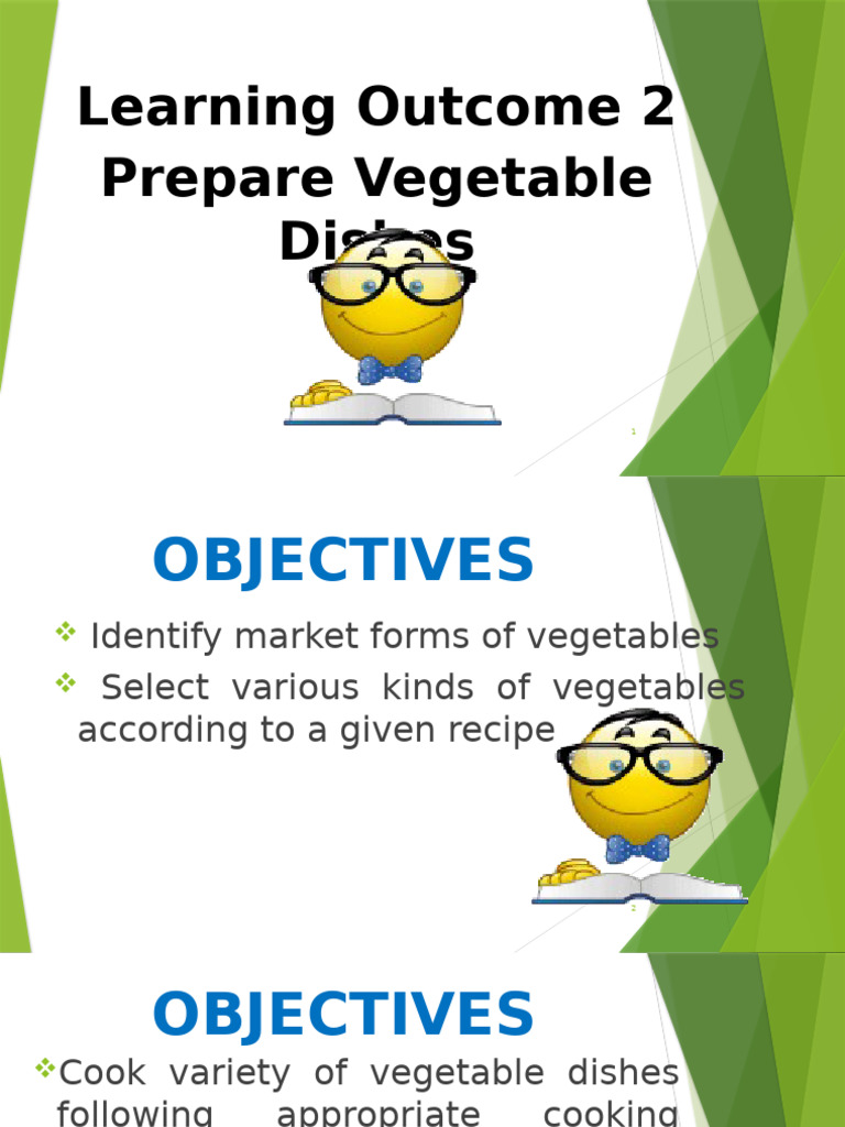 Vegetable Dish Preparation Guide | PDF | Cooking | Vegetables