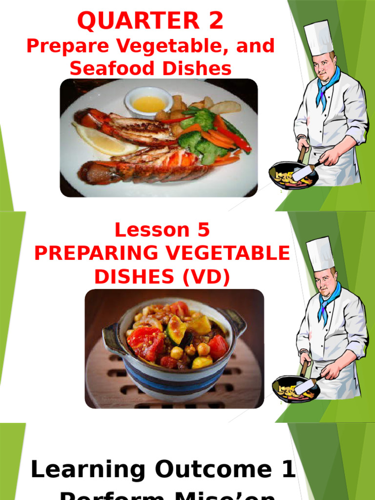 Vegetable Preparation Techniques Guide | PDF | Vegetables | Foods