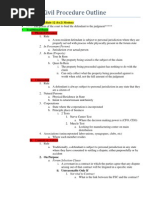 Civil Procedure Outline