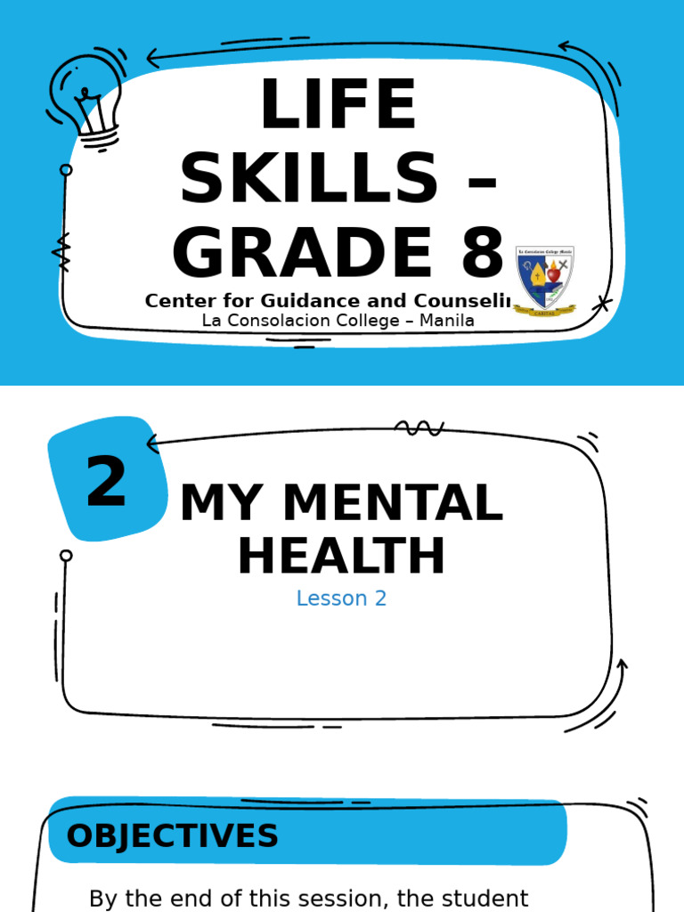 Grade 8 Mental Health Skills Guide | PDF | Counseling Psychology ...