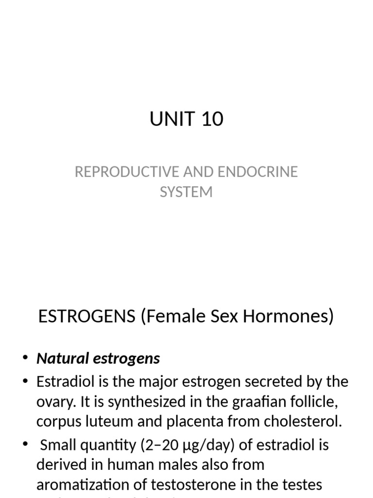 Estrogens and Progestins Overview | PDF | Hormone Replacement Therapy ...