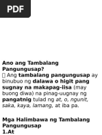Filipino 3-Payak at Tambalan | PDF