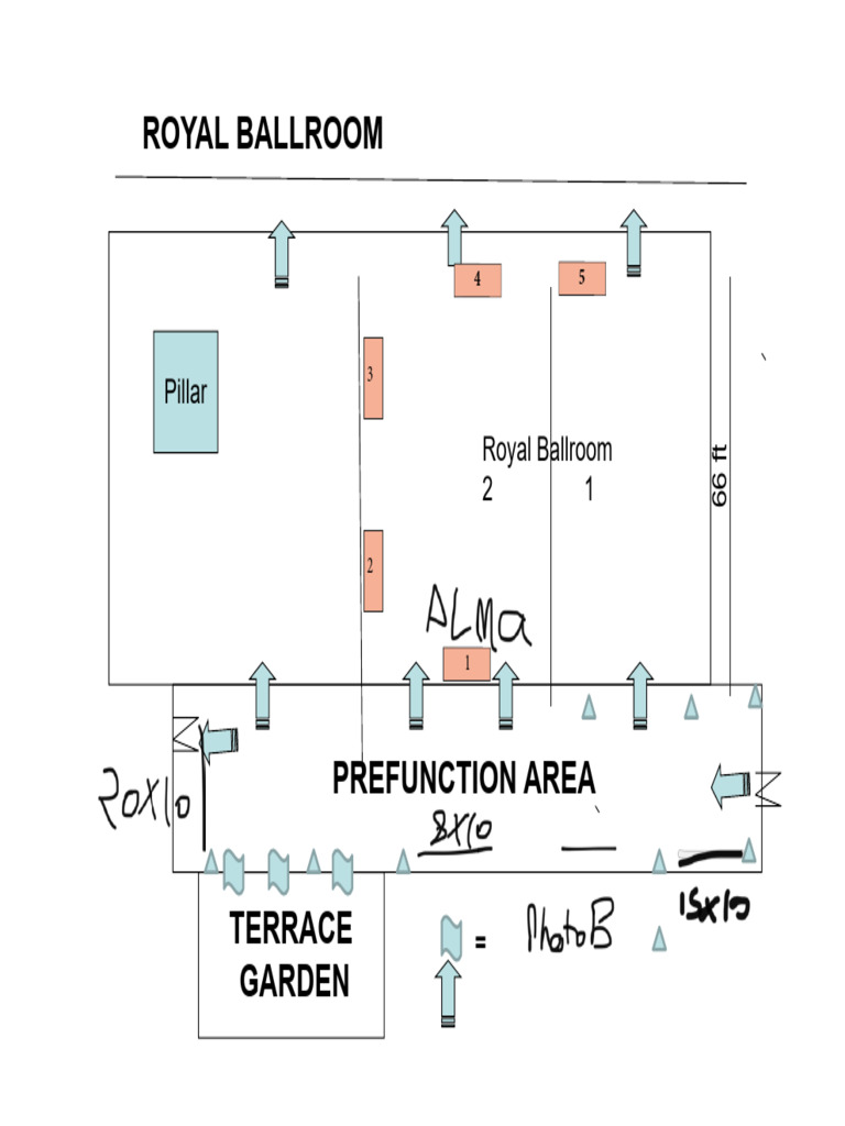 Royal Ballroom Layout and Features | PDF