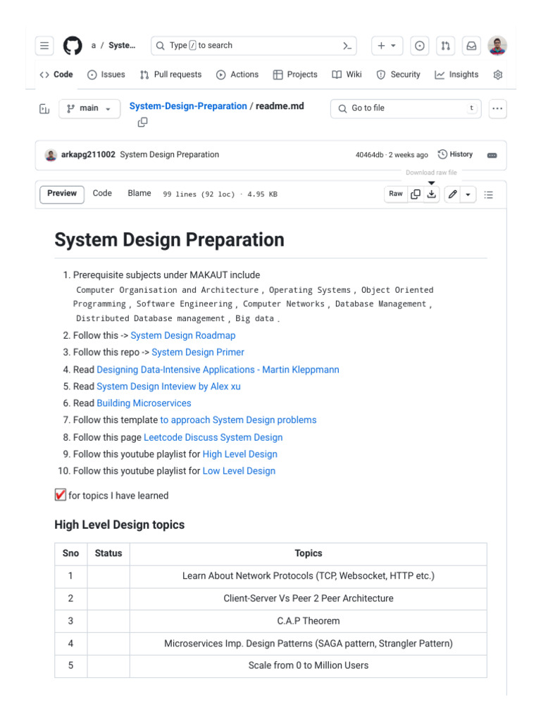 System Design Preparation Guide | PDF | Client–Server Model | Computing